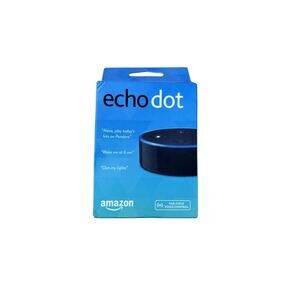 Amazon Echo Dot 2nd Generation Black Smart Speaker Wi-Fi Bluetooth Alexa